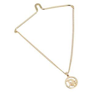 Christian Dior Necktie Chain metal Gold Auth